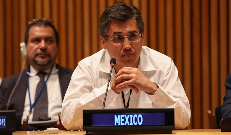 Juan José Gómez Camacho, representante permanente de México ante la ONU