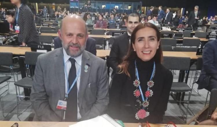 Los ministros de ambiente de Costa Rica y Chile, Co-Presidentes de la COP25