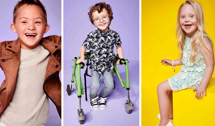 Niños con discapacidad serán los modelos de campaña de moda de River Island  | ComunicarSe