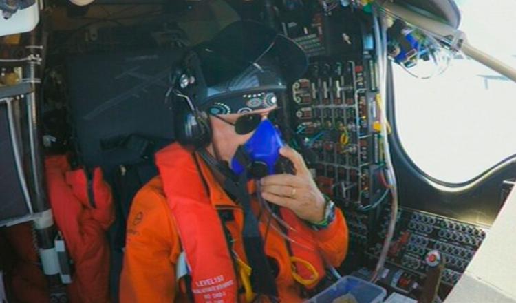 Bertrand Piccard a los mandos del Solar Impulse.